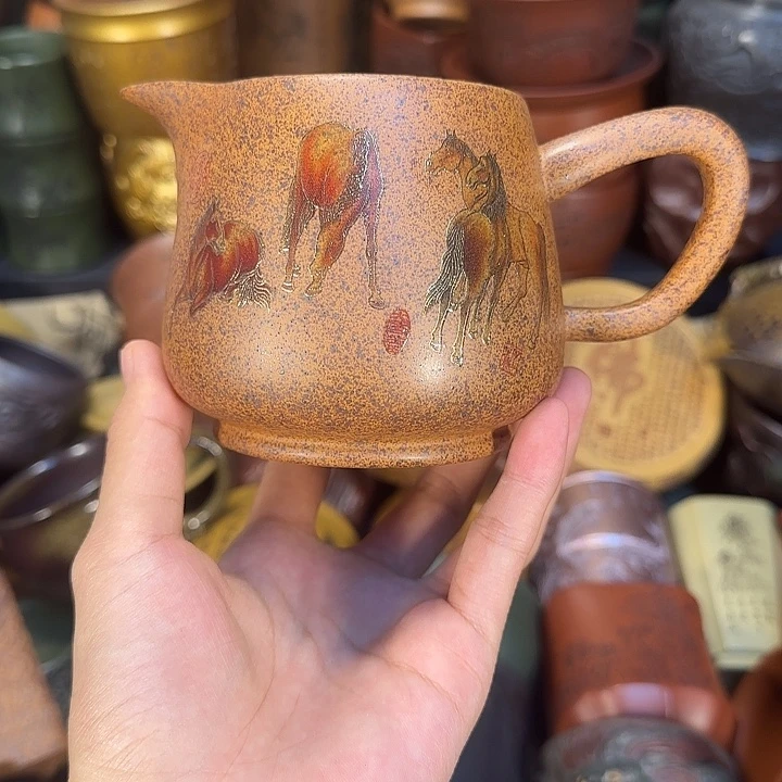 紫砂茶杯宜兴紫砂茶杯