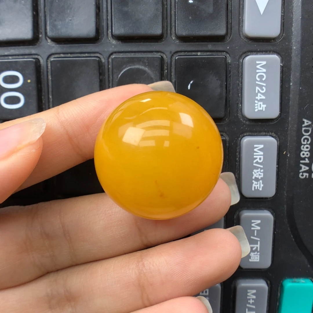 琥珀未镶嵌珠宝奇石27mm+
