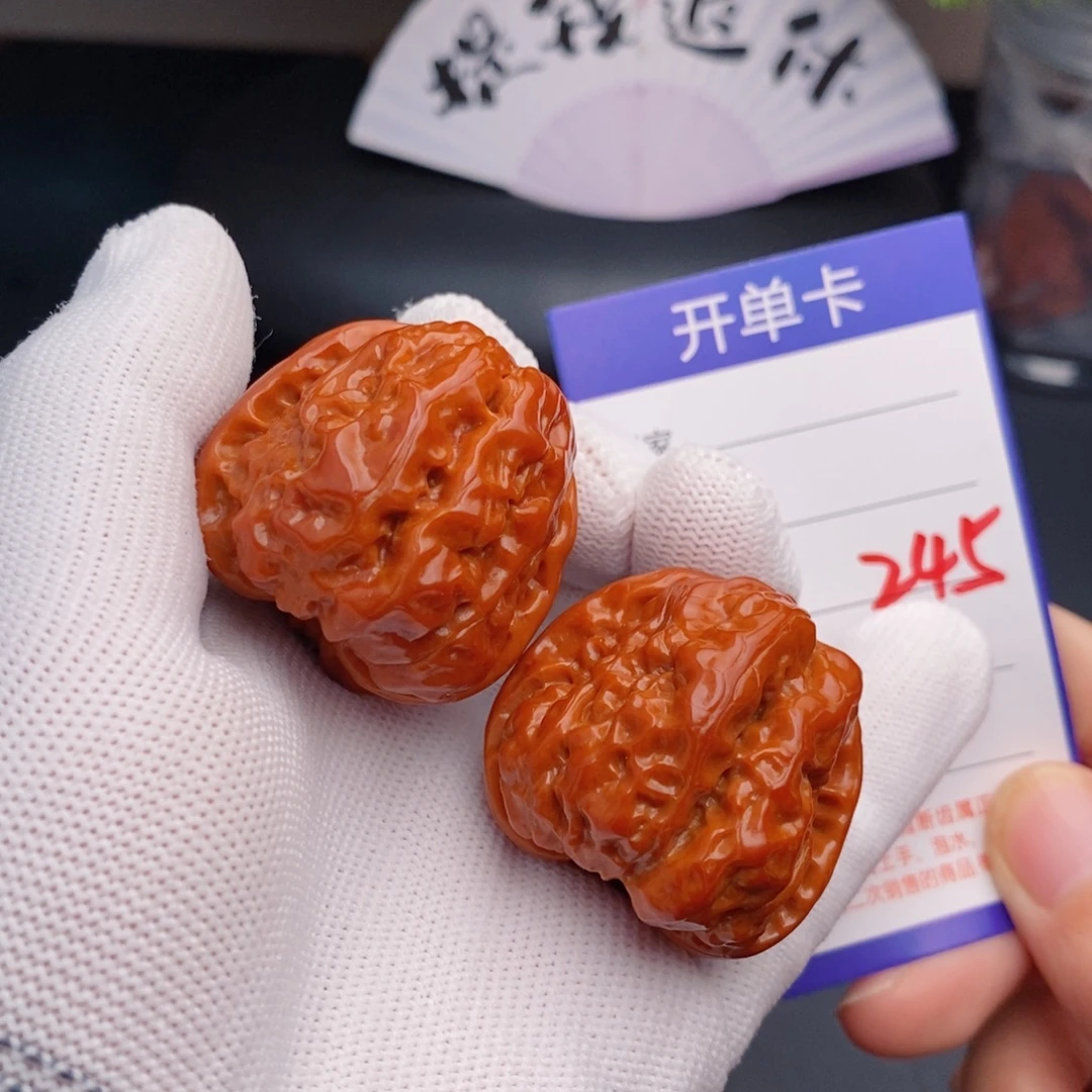 把件文玩核桃37蛤蟆头245