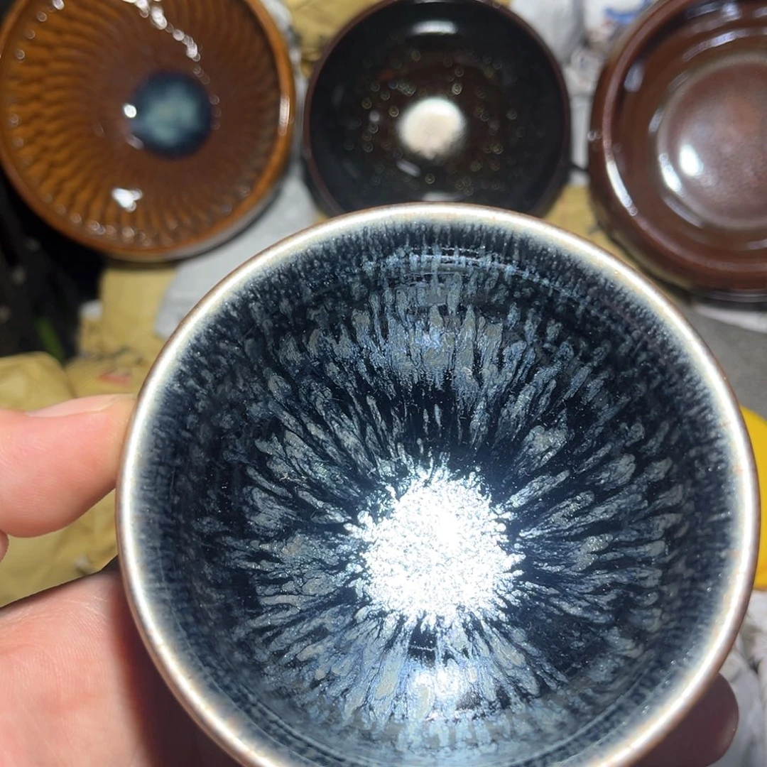 茶盏建盏手握泡茶主人杯