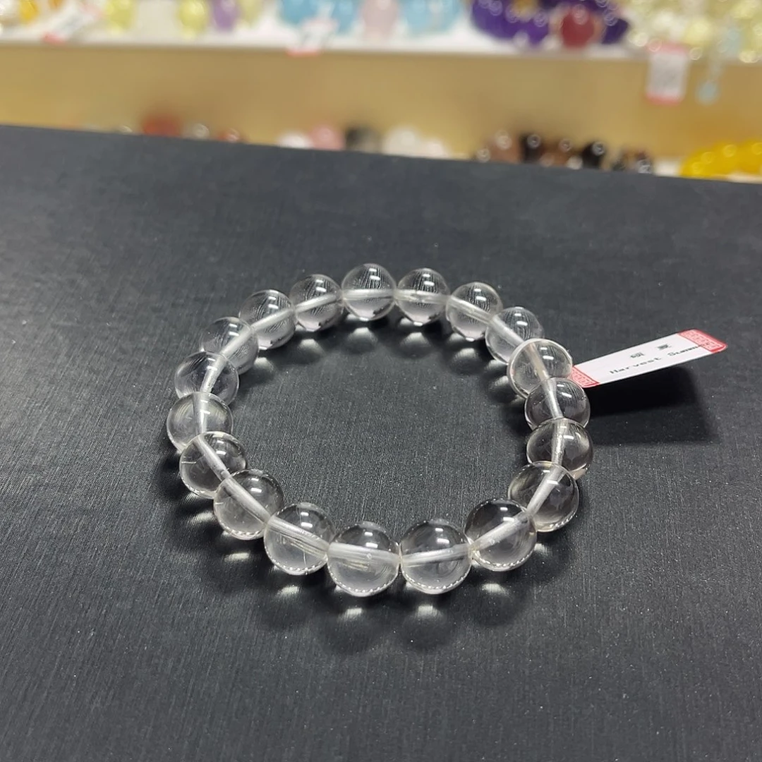 水晶手链未镶嵌白水晶手串