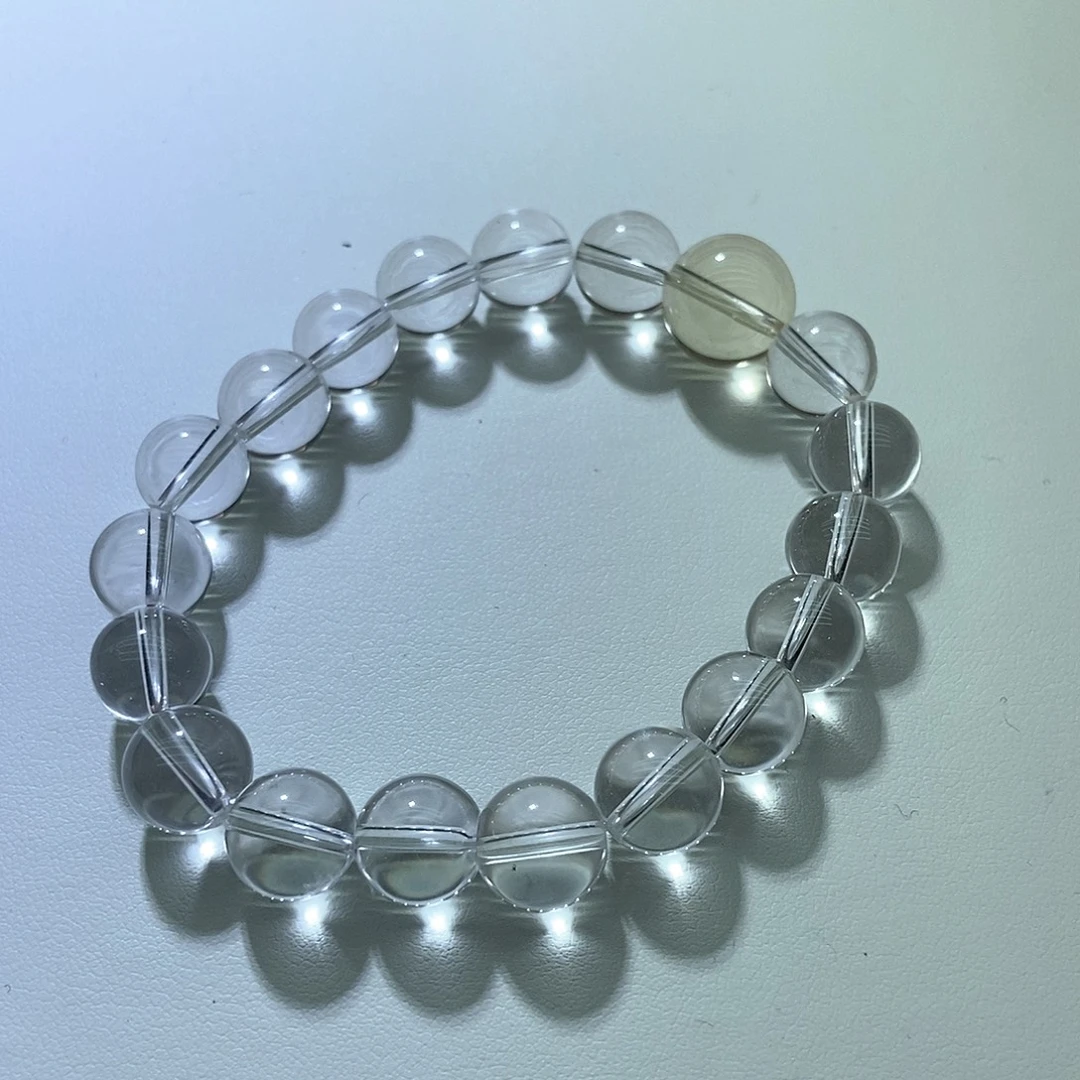 未镶嵌水晶手链白水晶