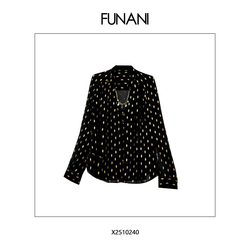 FUNANI 原创高定设计感上衣 X2510240