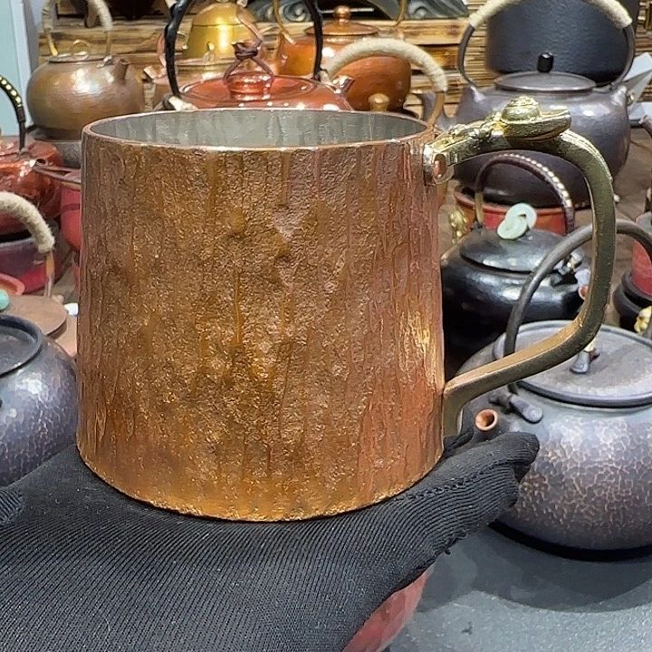 紫铜手工制作350咖啡杯