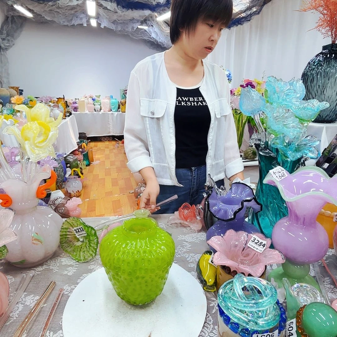 琉璃花瓶花器艺术品