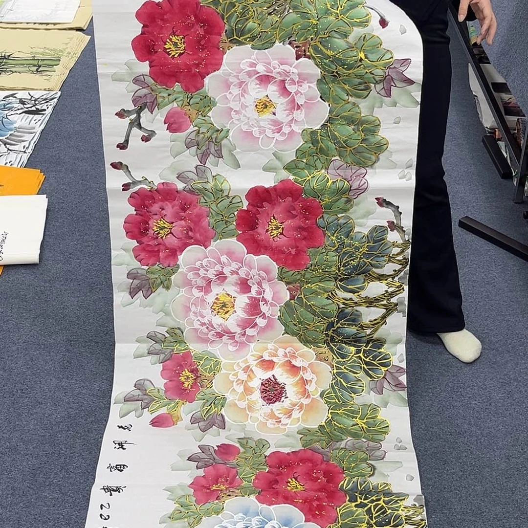 国画作品捡漏直播