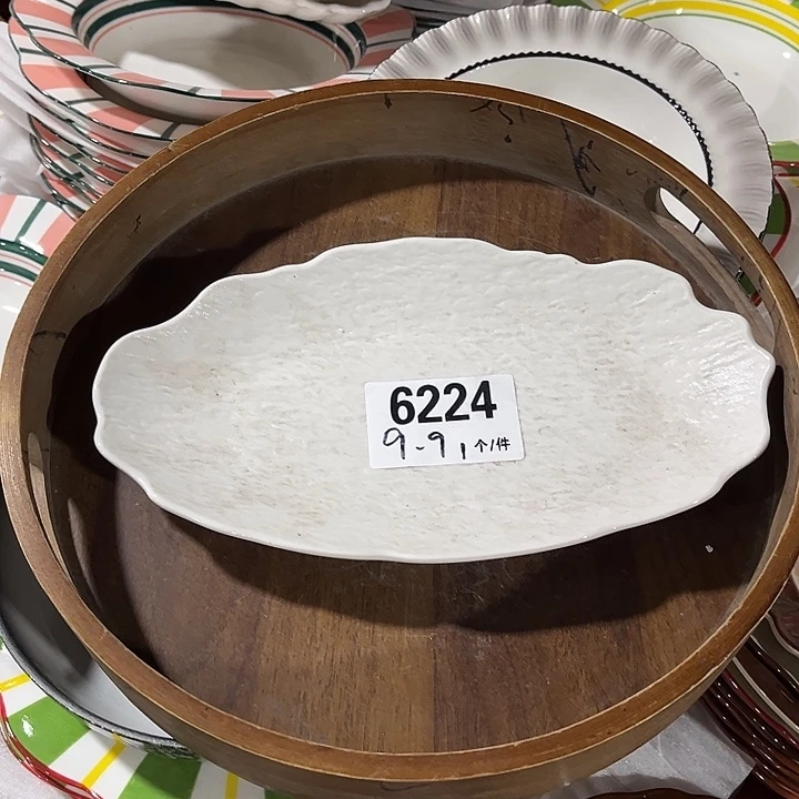 瓷微瑕外贸餐具6224