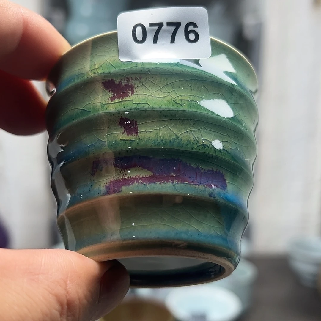 摆件窑口自销原矿钧瓷
