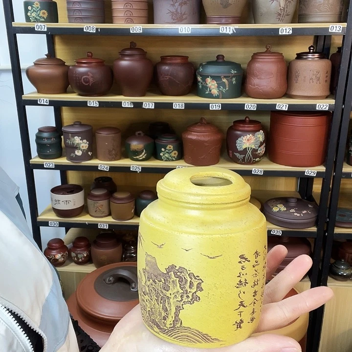 紫砂茶叶罐紫砂茶叶罐