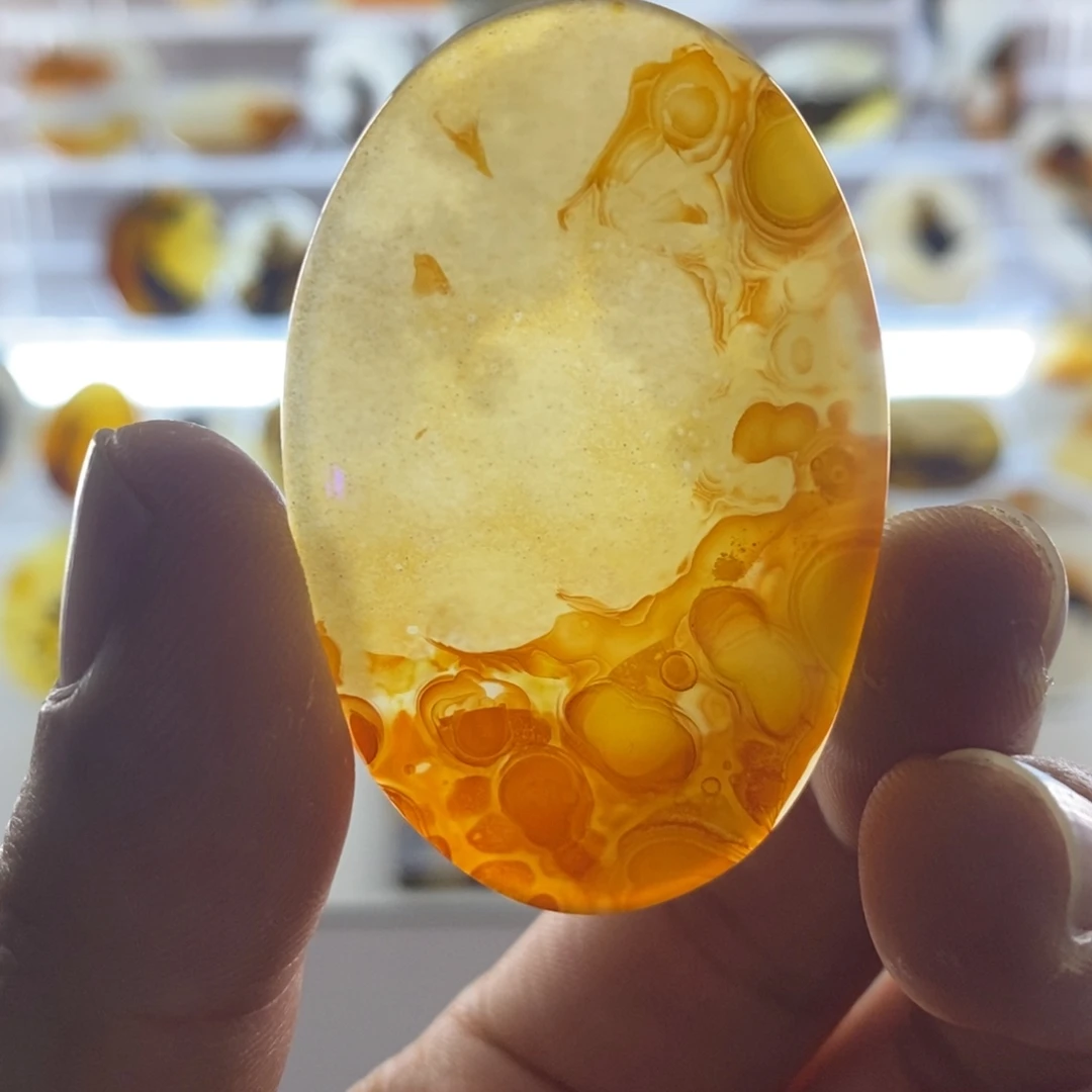 玛瑙/玉髓合金颈饰