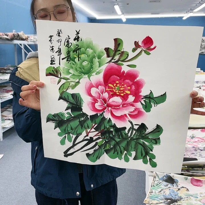 国画纯手绘国画作品鉴赏