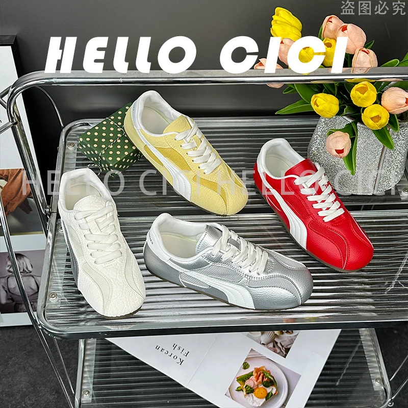 【XL】时尚休闲运动软底德训鞋女鞋2026春夏新款板鞋轻便透气