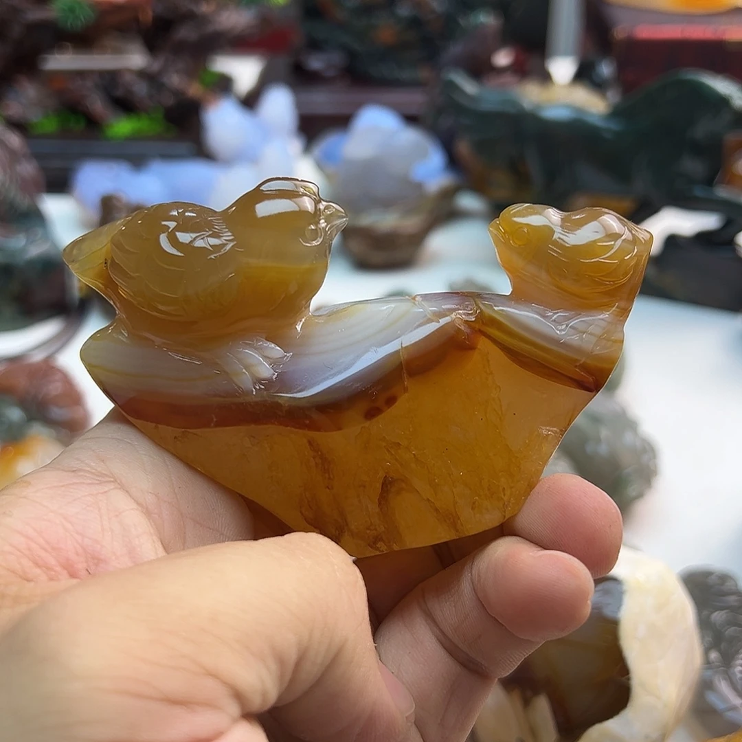 玛瑙/玉髓未镶嵌颈饰
