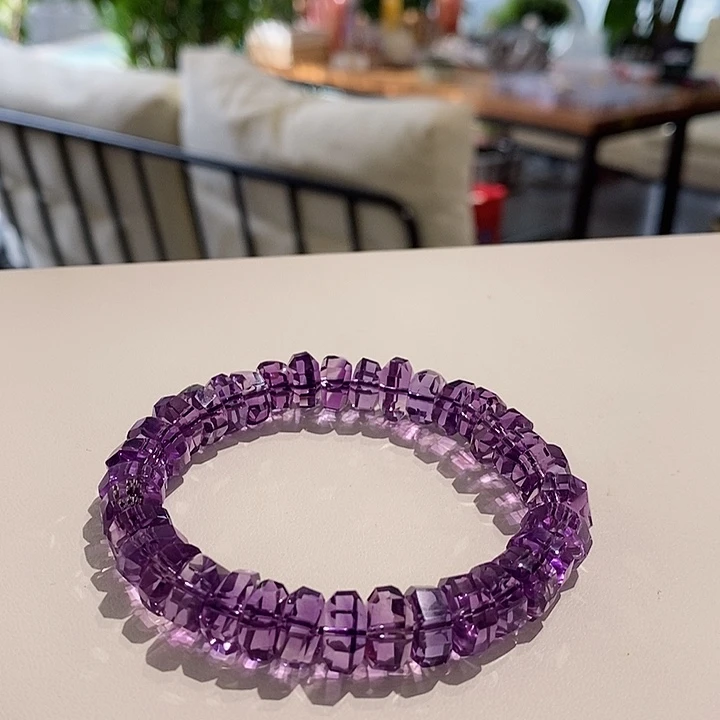 水晶手链未镶嵌紫水晶手链
