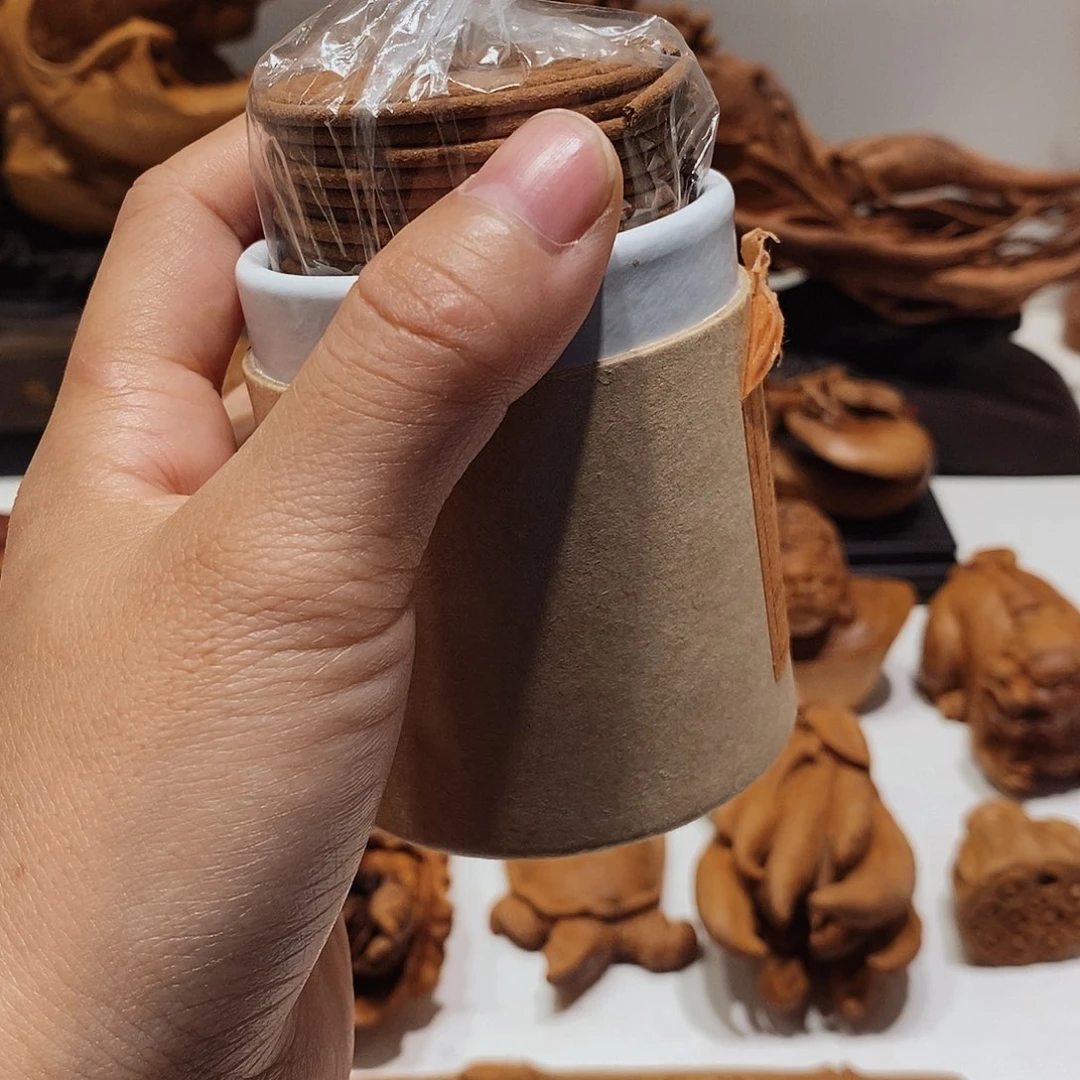 檀香木老山檀香盘香2小时