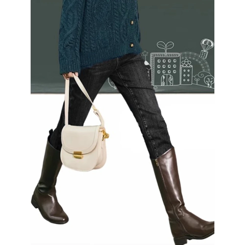 37035【N系列】设计感显瘦通勤牛仔裤M23Q1K5599