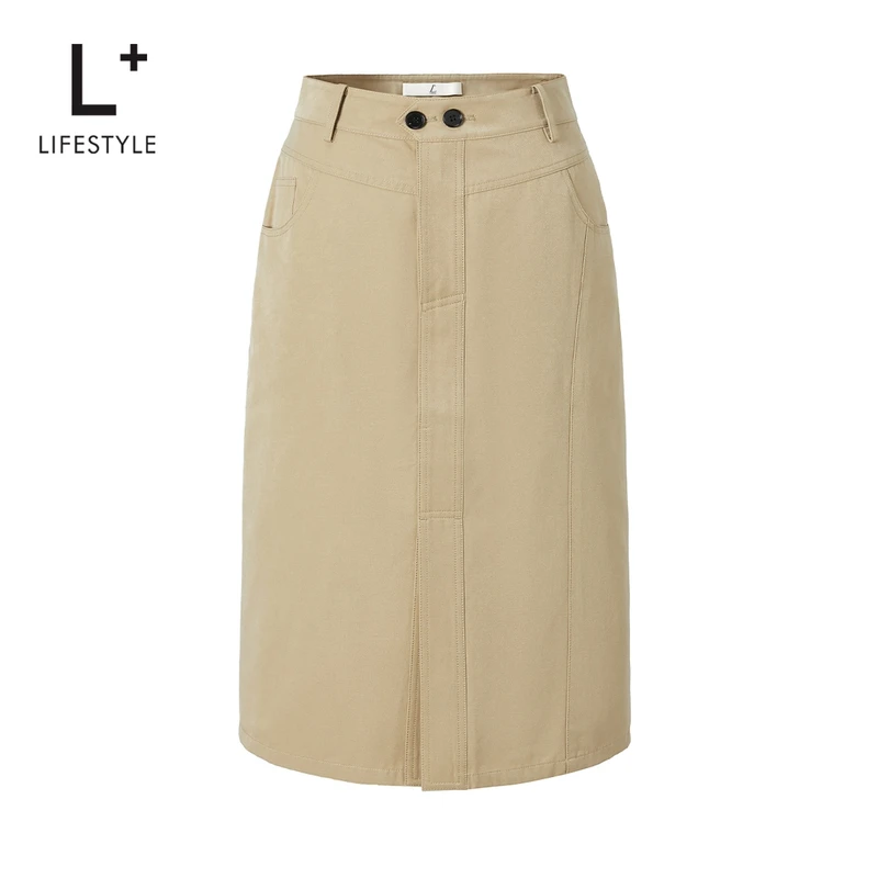 【女乔专属】lifestyle 工装风铅笔裙半身裙 L3122091