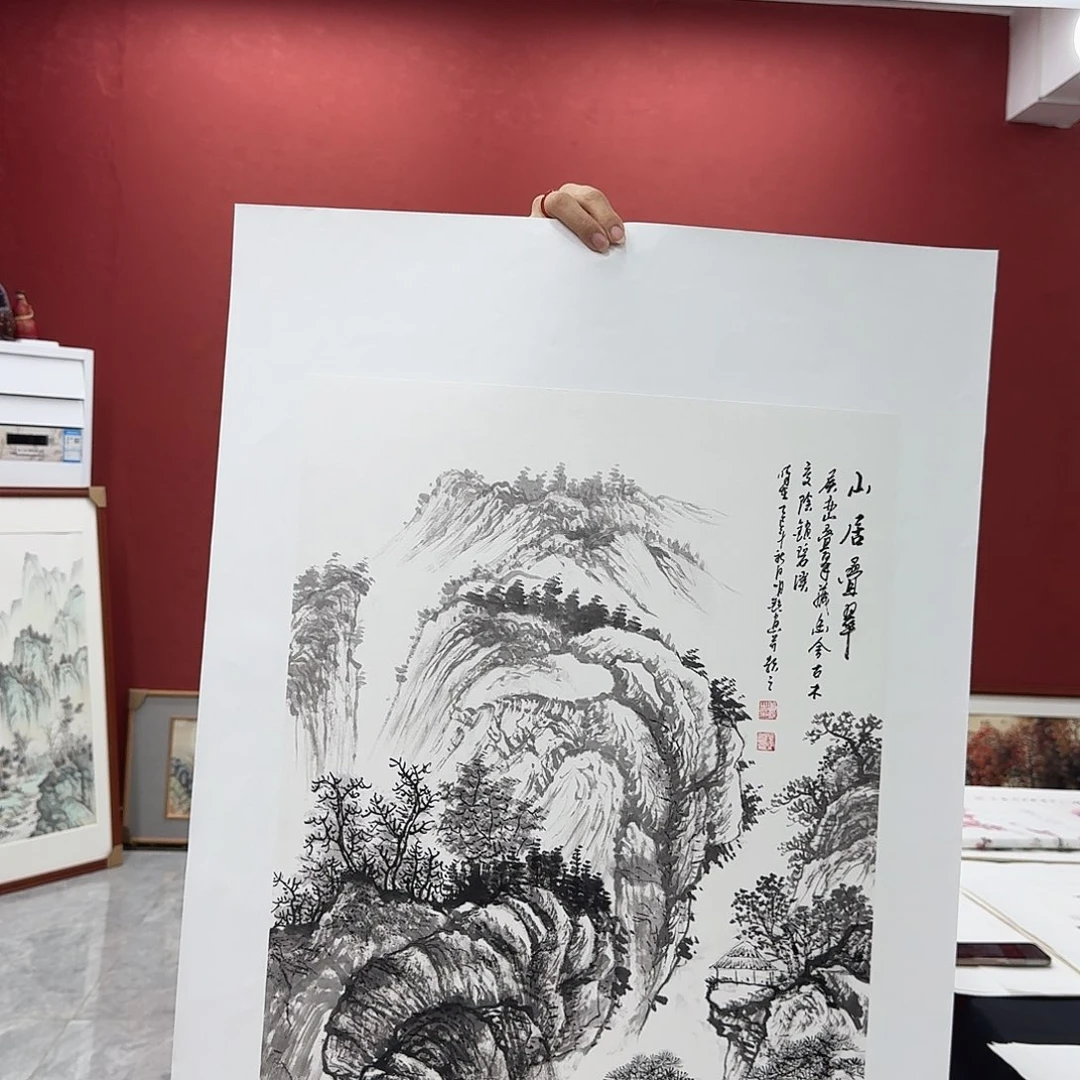 国画国画作品欣赏三尺