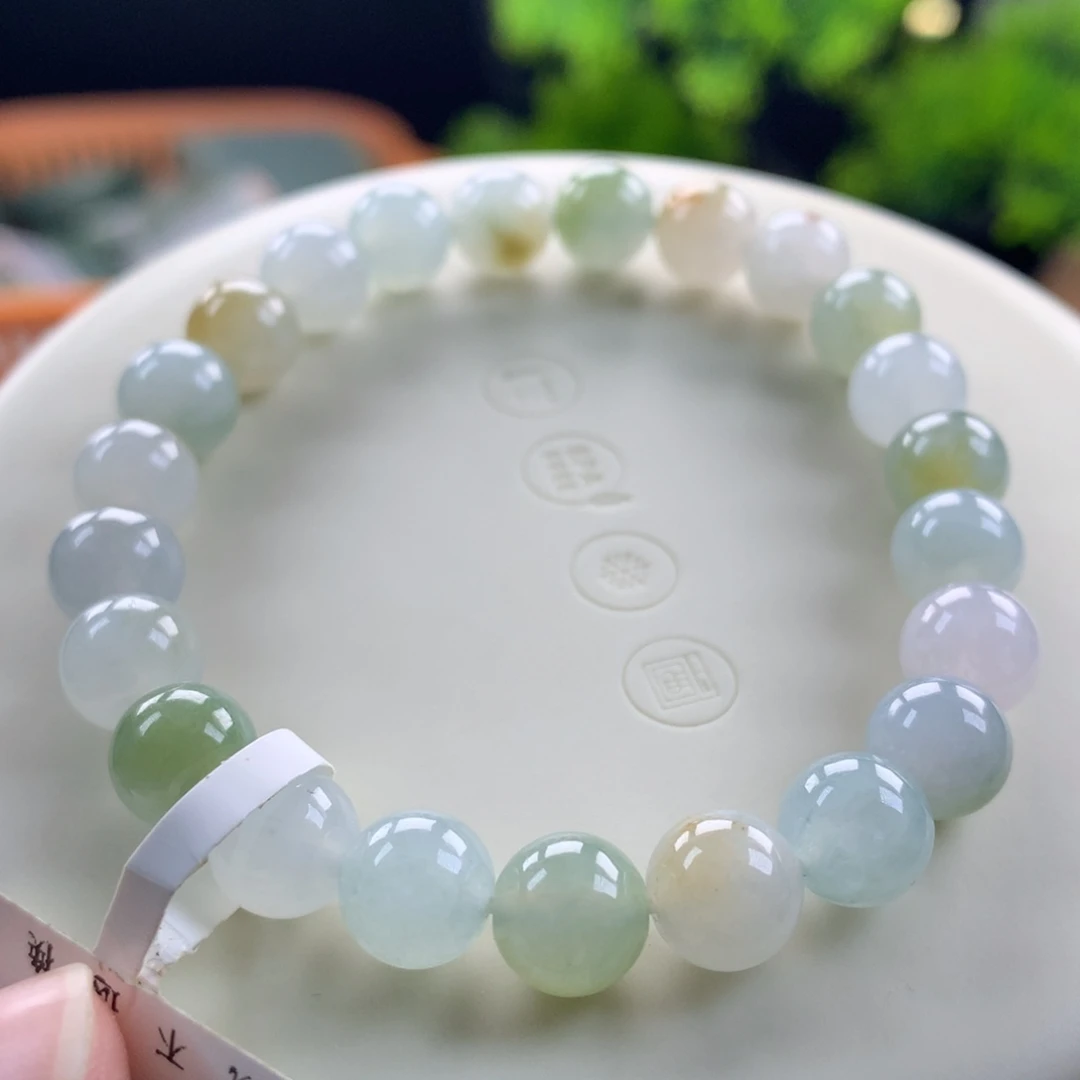 翡翠未镶嵌手链44号卡8
