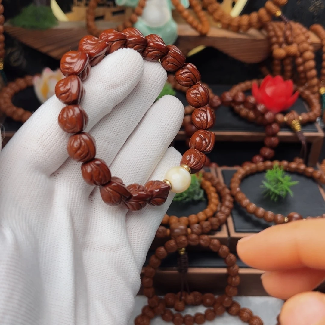 吊坠桃核咖*12玉龙脊回血串