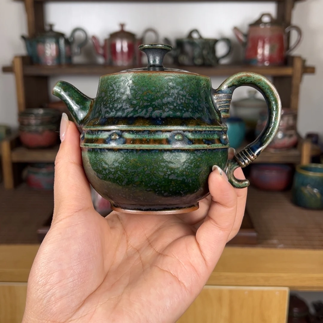 陶摆件李自伟钧瓷 神垕镇原产地