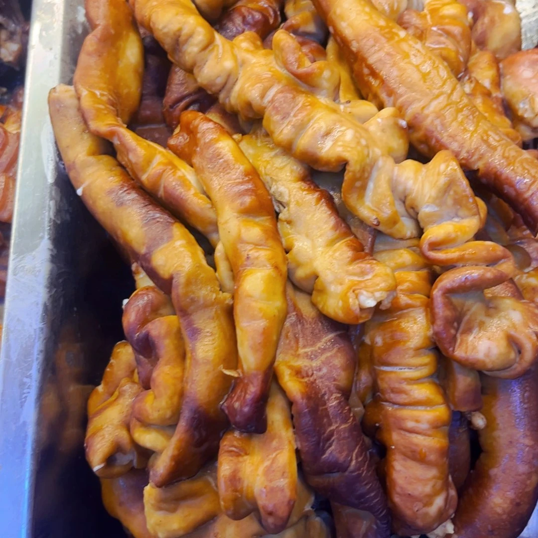 2斤烟熏去油肥肠89.9特价