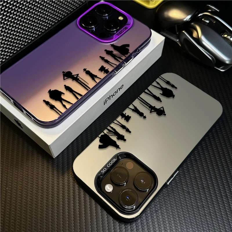 海贼王背影适用苹果16promax手机壳iPhone15硅胶14保护套17新款12