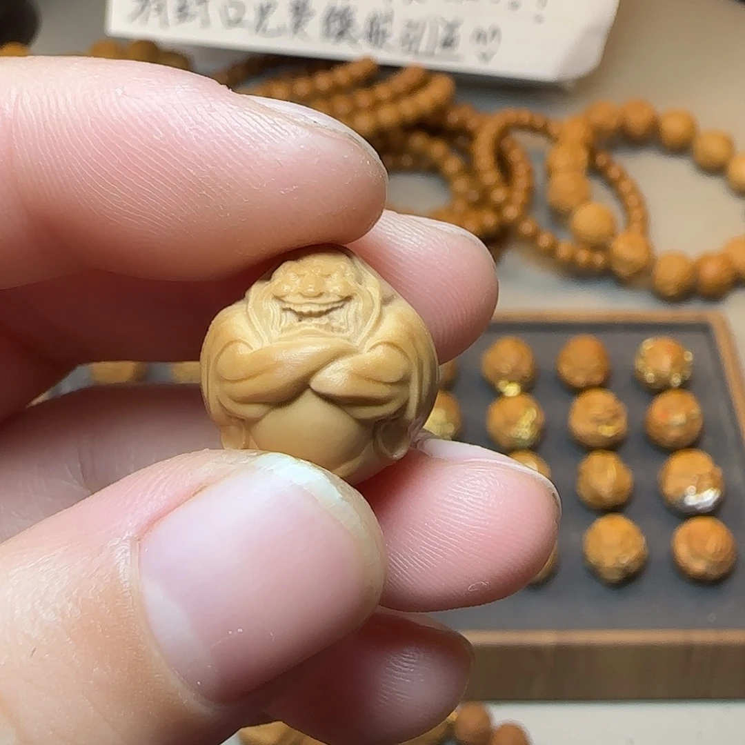 吊坠猴头核桃拳王16左右尺寸