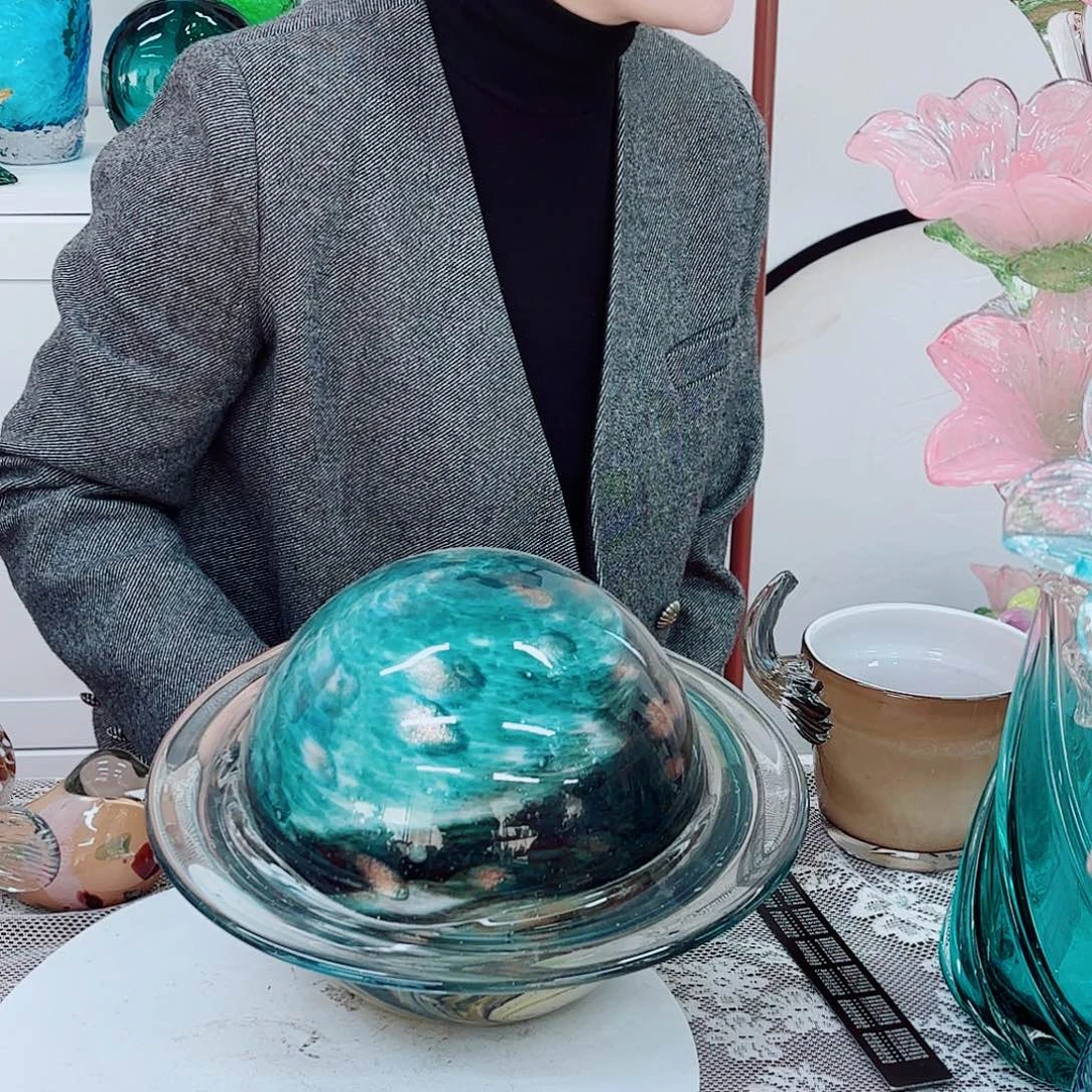 福利琉璃花瓶花器艺术品