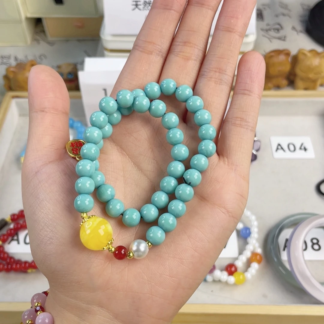 针钠钙石手饰银S925镀金镶嵌精***店