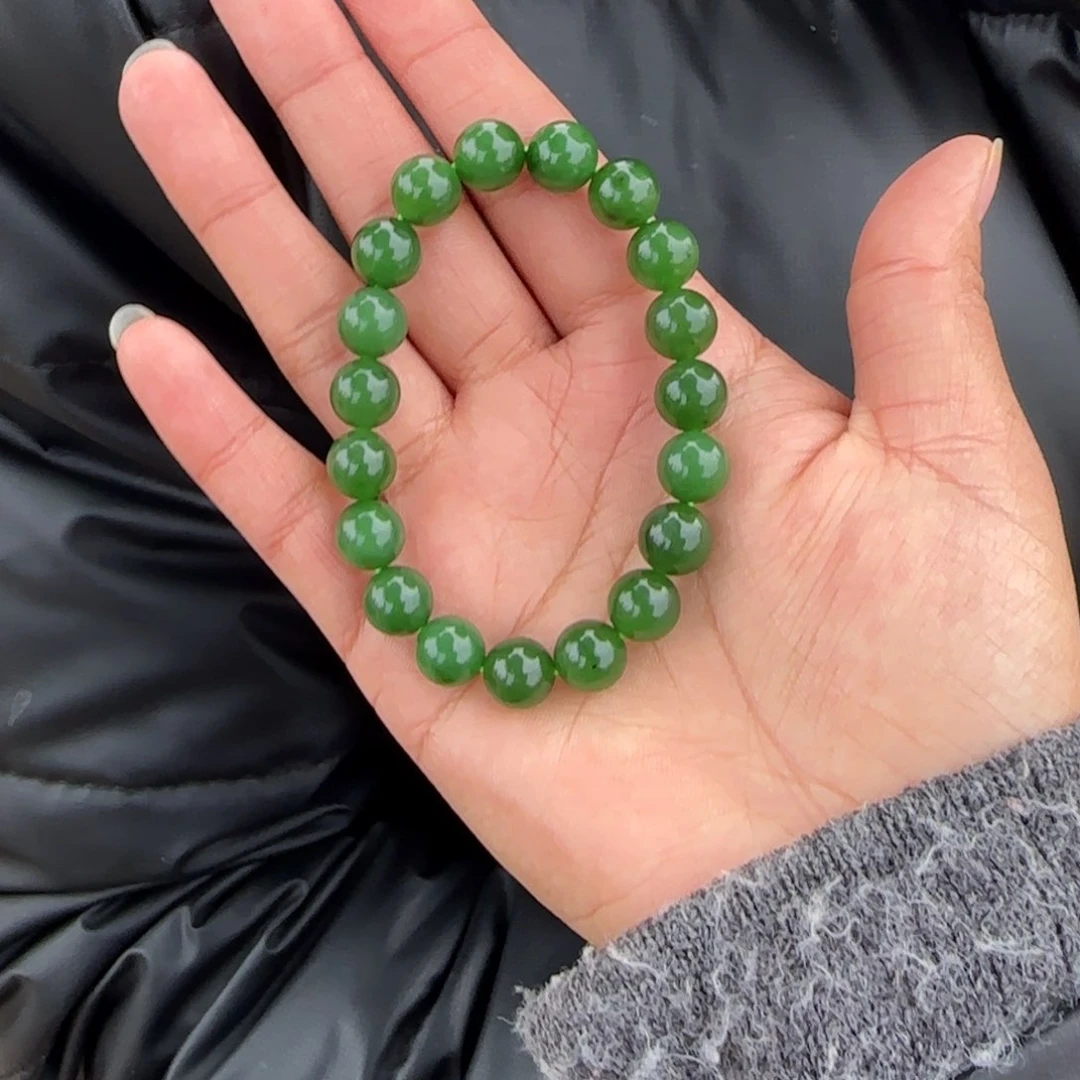 和田玉手串未镶嵌