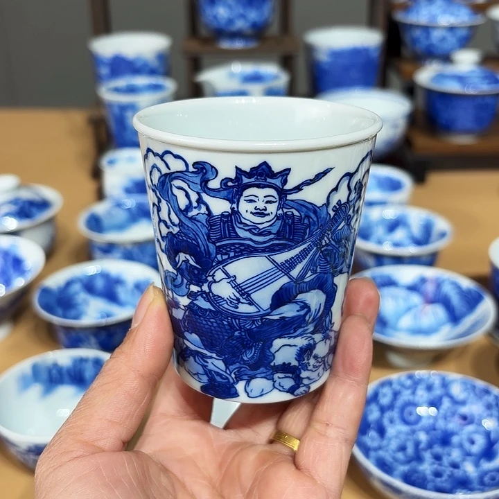 景德镇纯手绘可乐杯