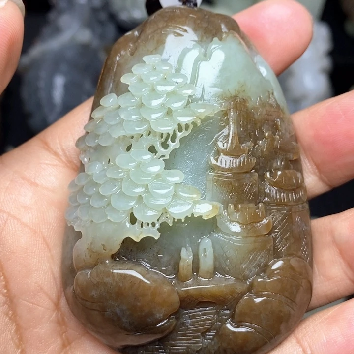 颈饰未镶嵌和田玉