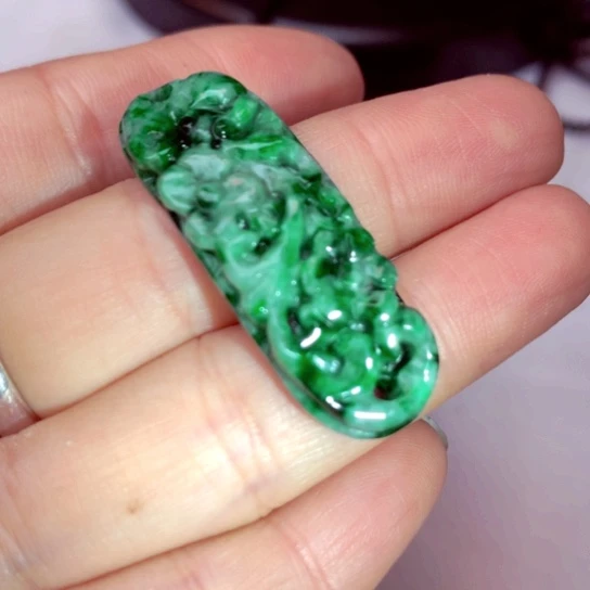 翡翠吊坠(不含链)未镶嵌
