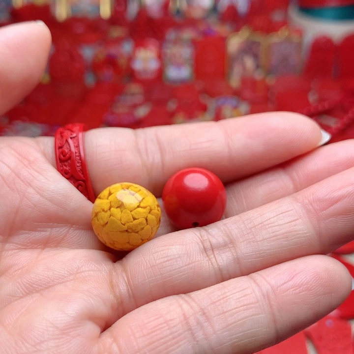 天然辰砂工艺品朱砂配件