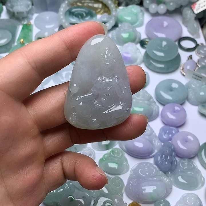 翡翠未镶嵌颈饰天然翡翠