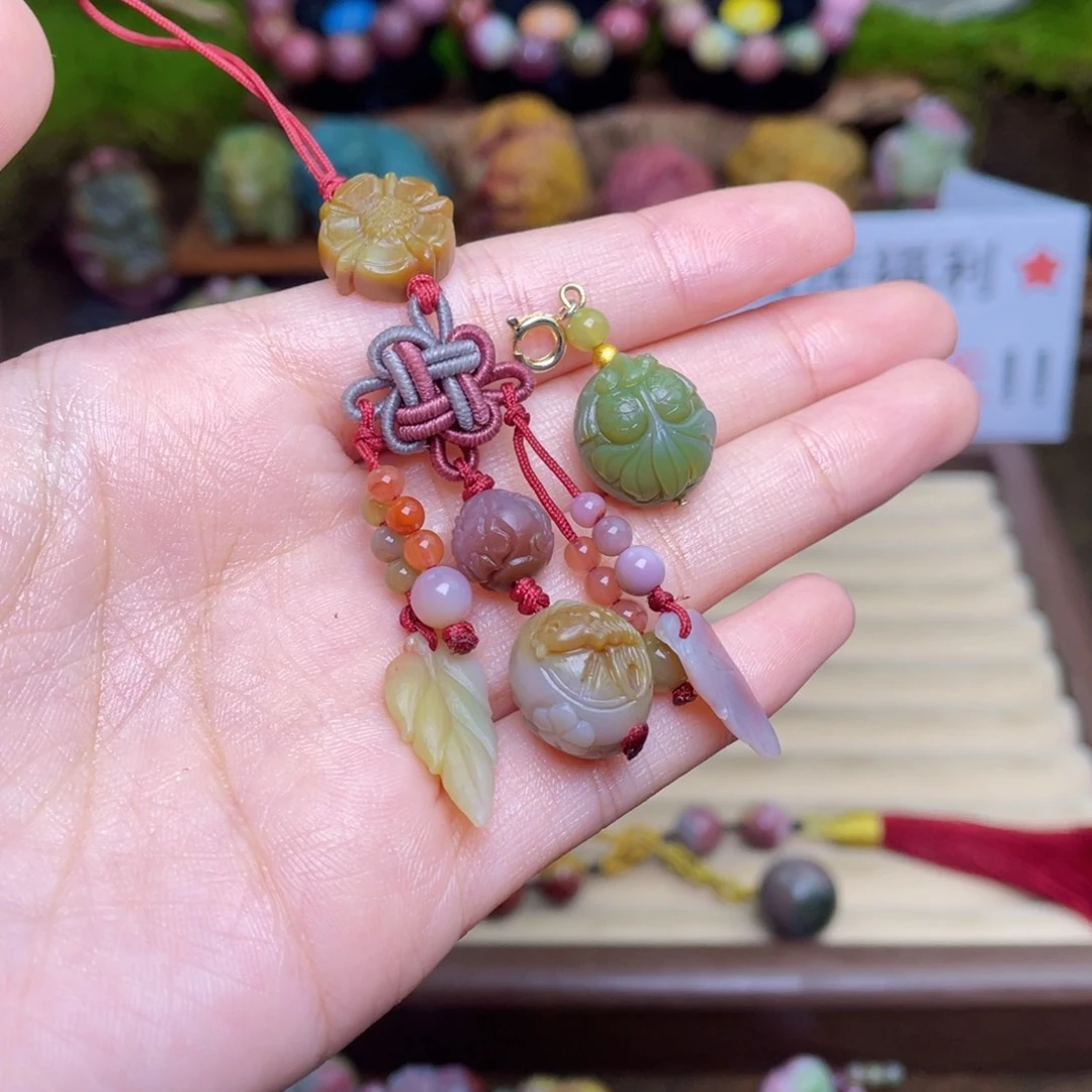 质***言玛瑙/玉髓合金珠宝半成品盐源玛瑙小配件