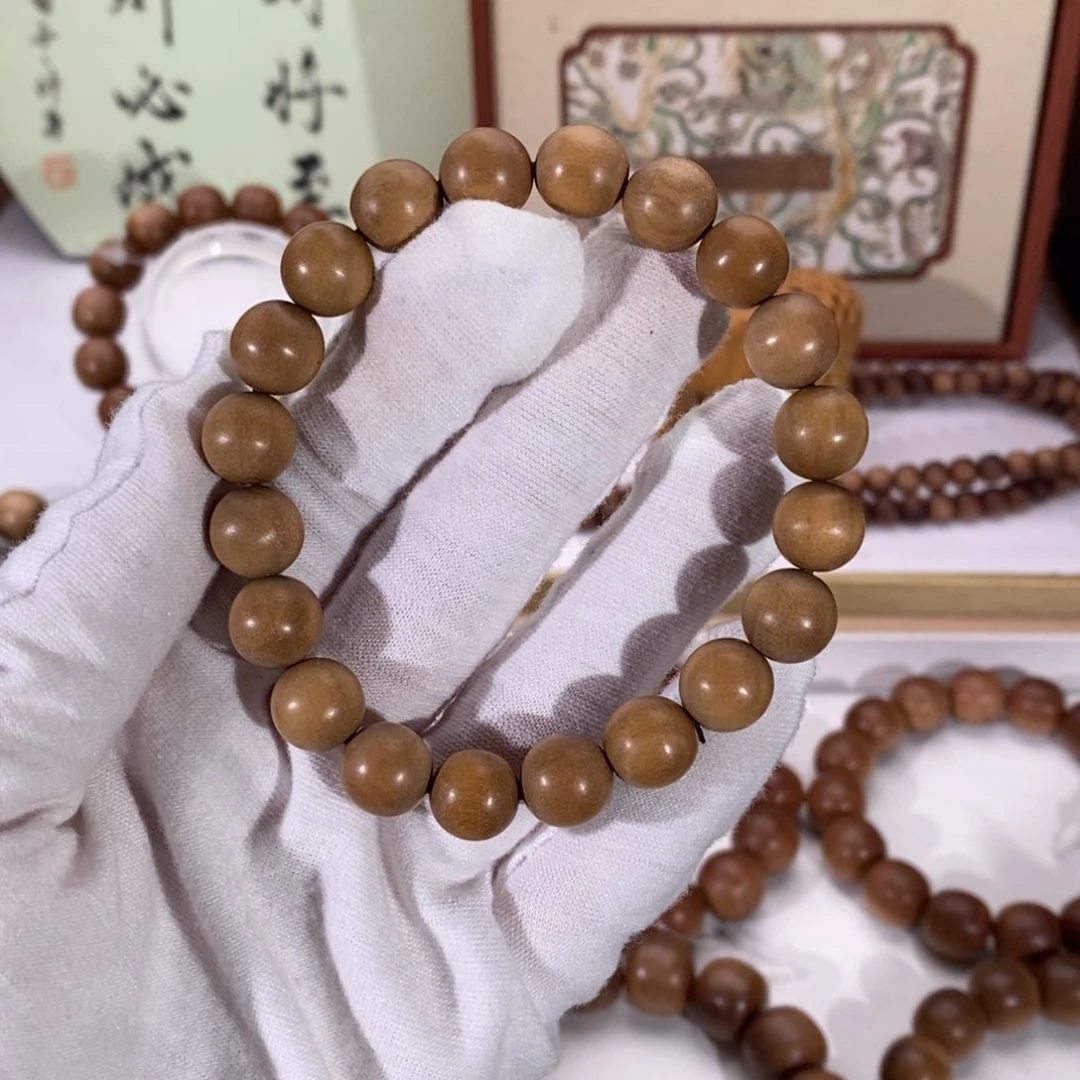 檀香木手串/手链顺纹黑肉10福利