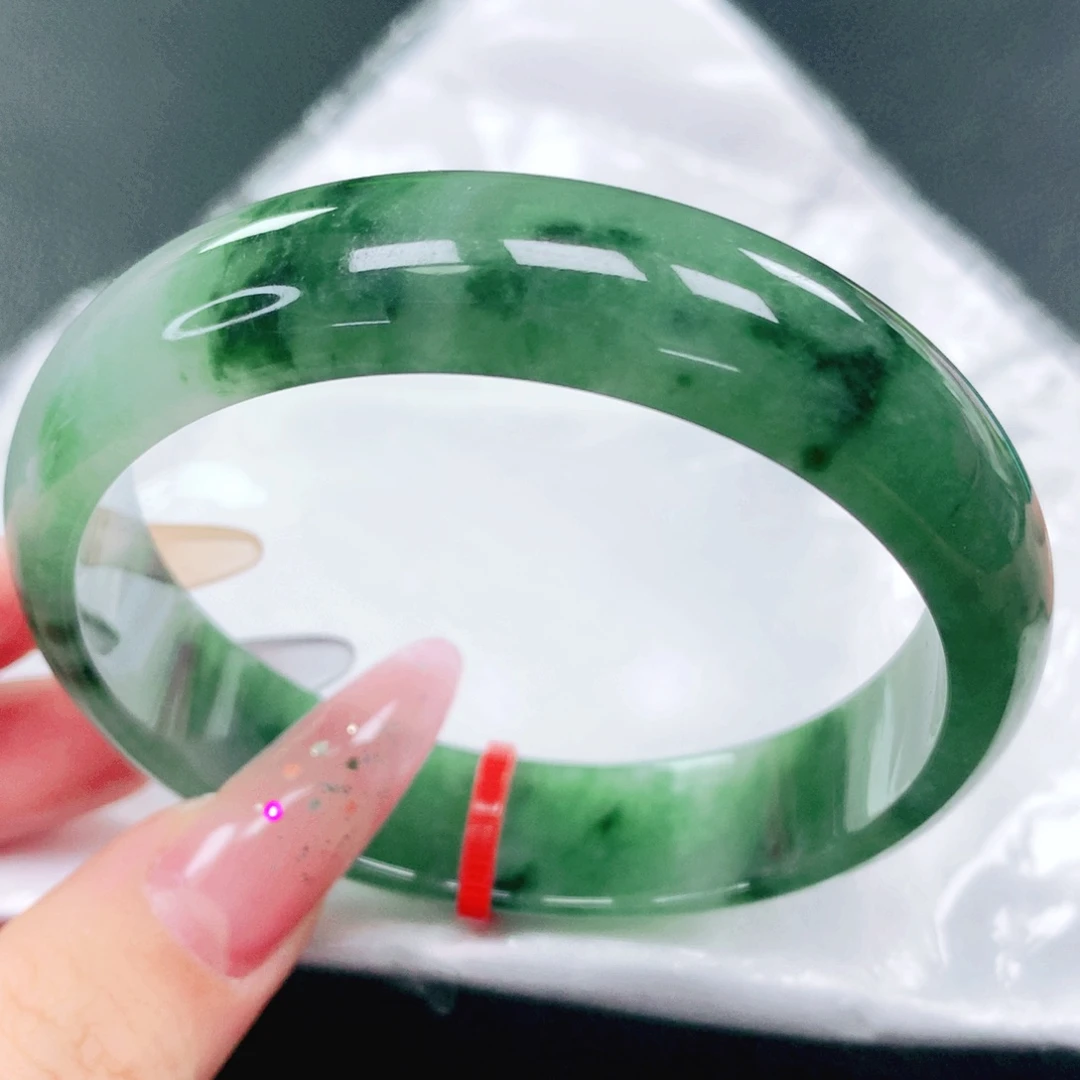 翡翠未镶嵌手镯58