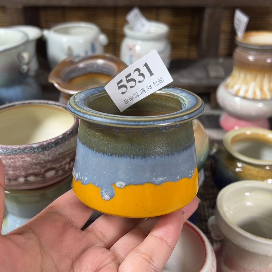 口5景德镇手工花盆