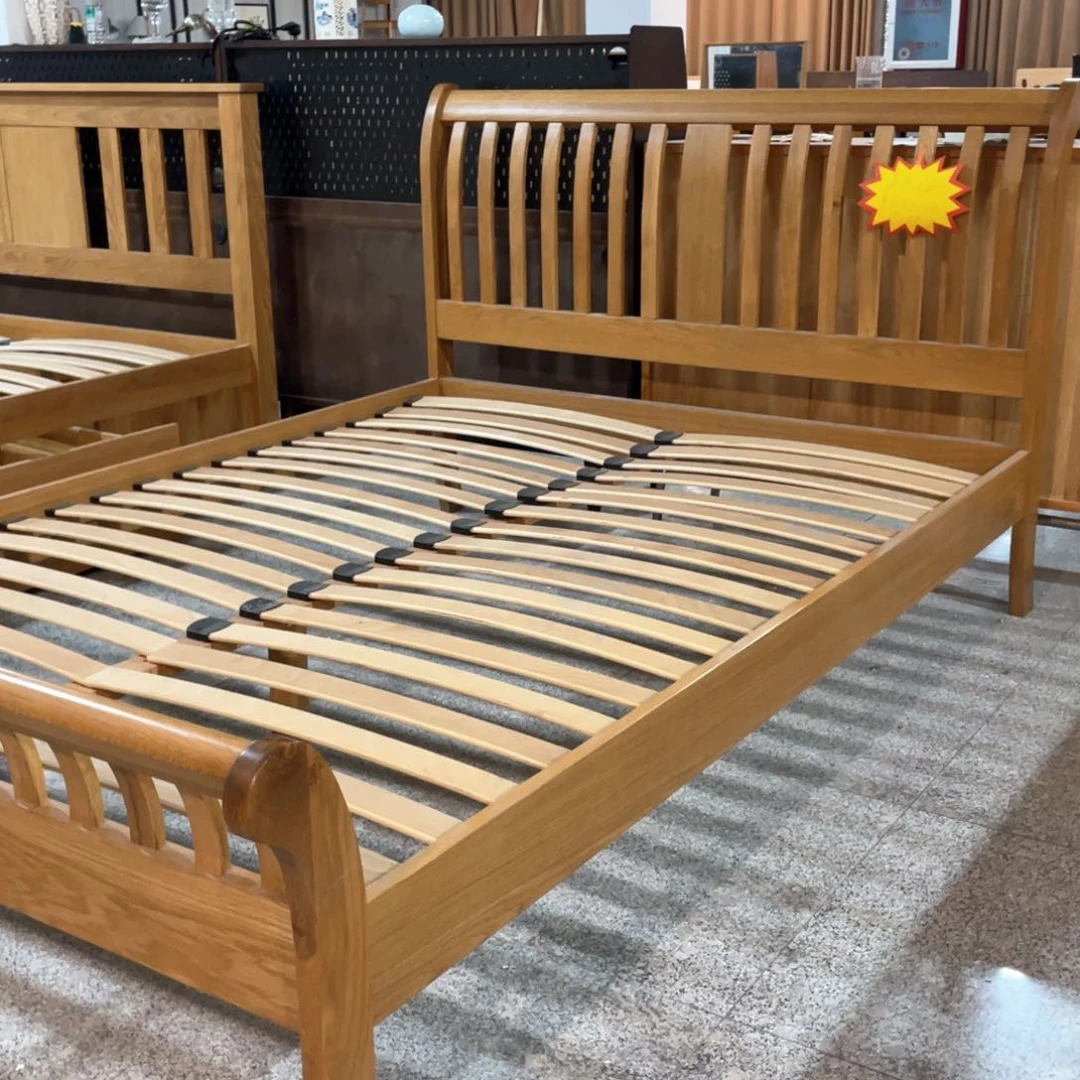 木美式温莎雪橇床2米乘1.35