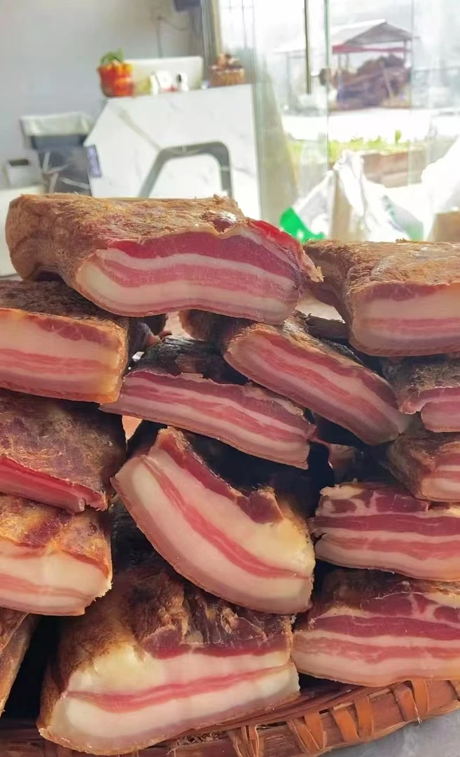 （五花肉）川味五花肉 农家柴火烟熏腊肉 重庆巫山特产 肥瘦相间