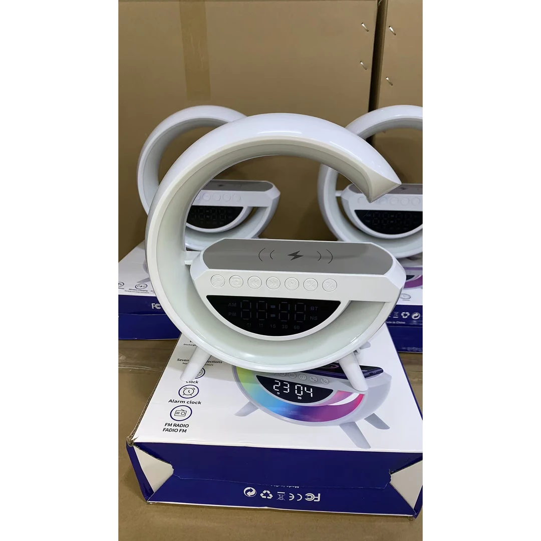 大G无线充电小夜灯蓝牙音箱卧室氛围灯家用小音响礼物随机发YDX