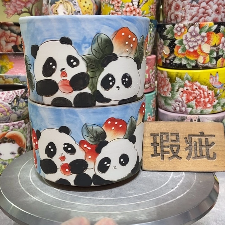 景德镇艺术手绘作品