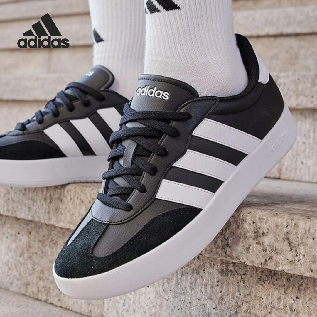 Adidas/阿迪达斯正品BARREDA男女三条纹运动经典德训鞋JI2307