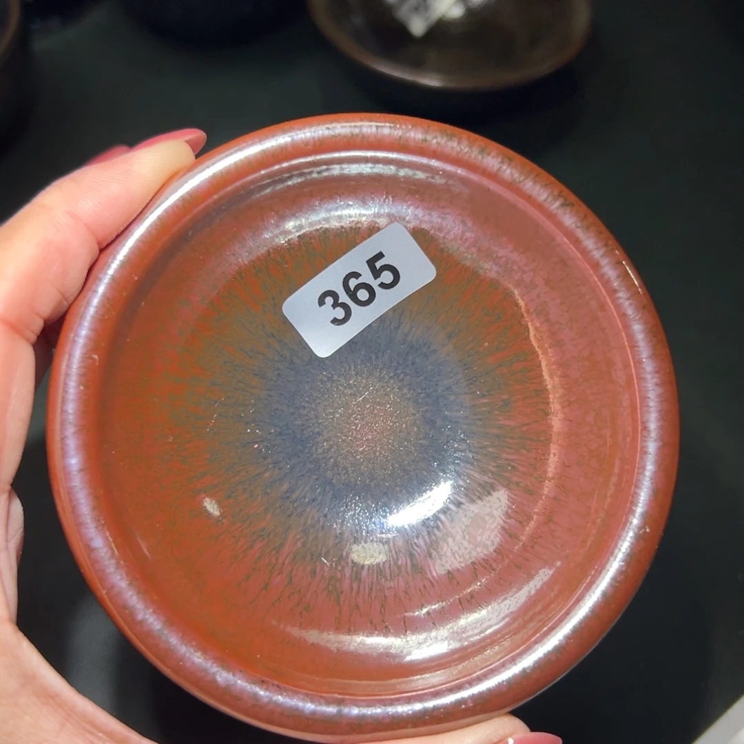 茶盏全手工原矿原釉建盏