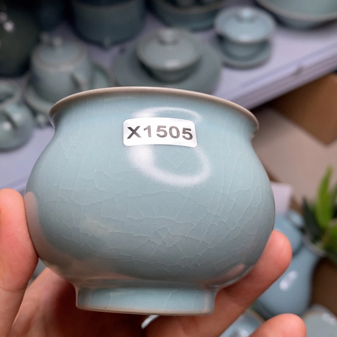 瓷片汝州原矿原釉1505