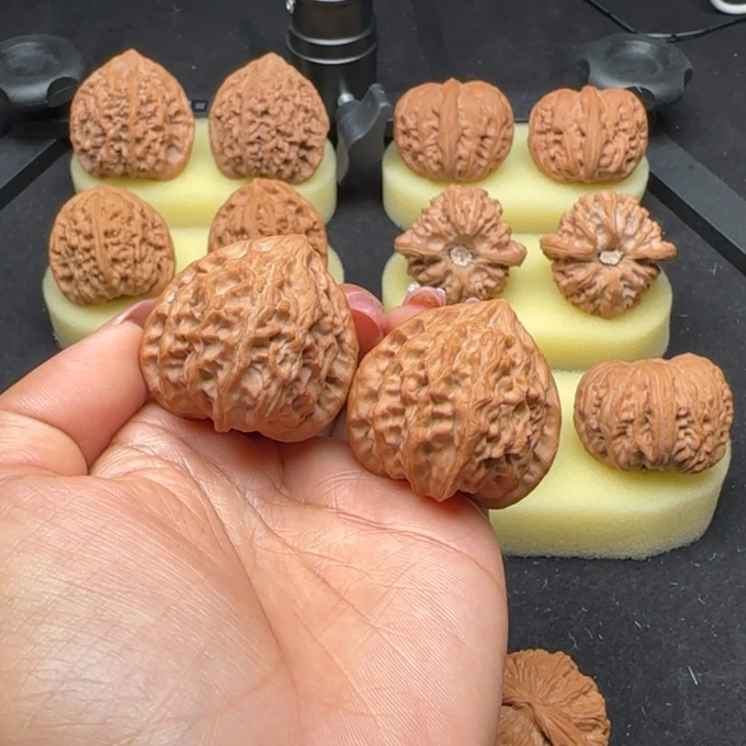 文玩核桃把件老灯