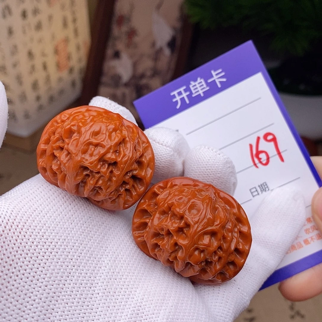 文玩核桃把件38宫灯169