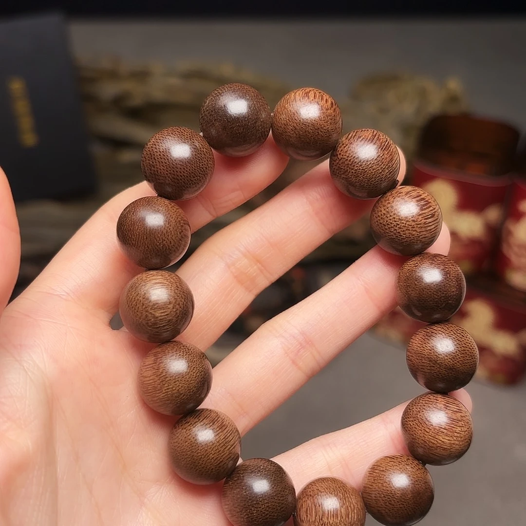 沉香手串柬埔寨青帝菩萨棋1.4